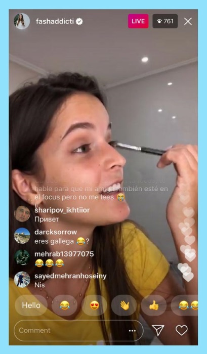 Instagram Live themes