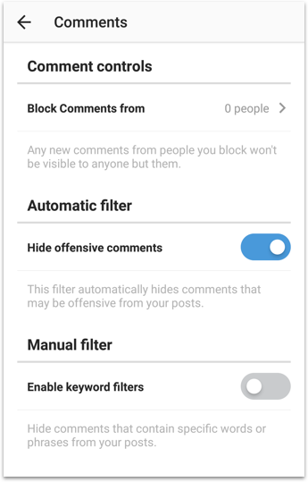 How to report spam and block ads on Instagram