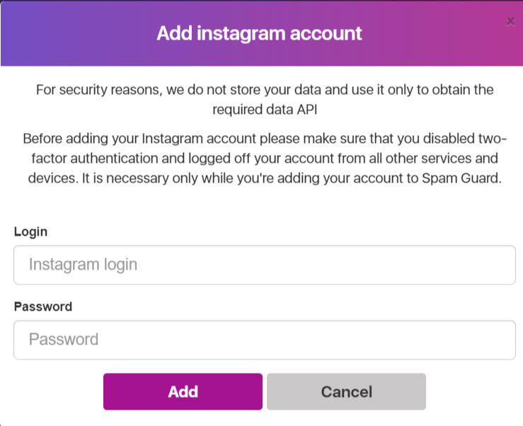 Getting rid of spam in Instagram