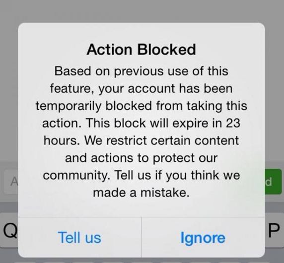 Causes of blocking Instagram and how to avoid it