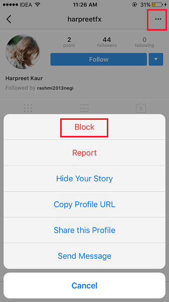 Unsubscribe or block