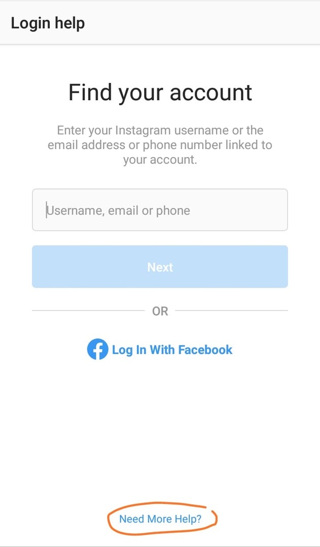 How to chat Instagram support service