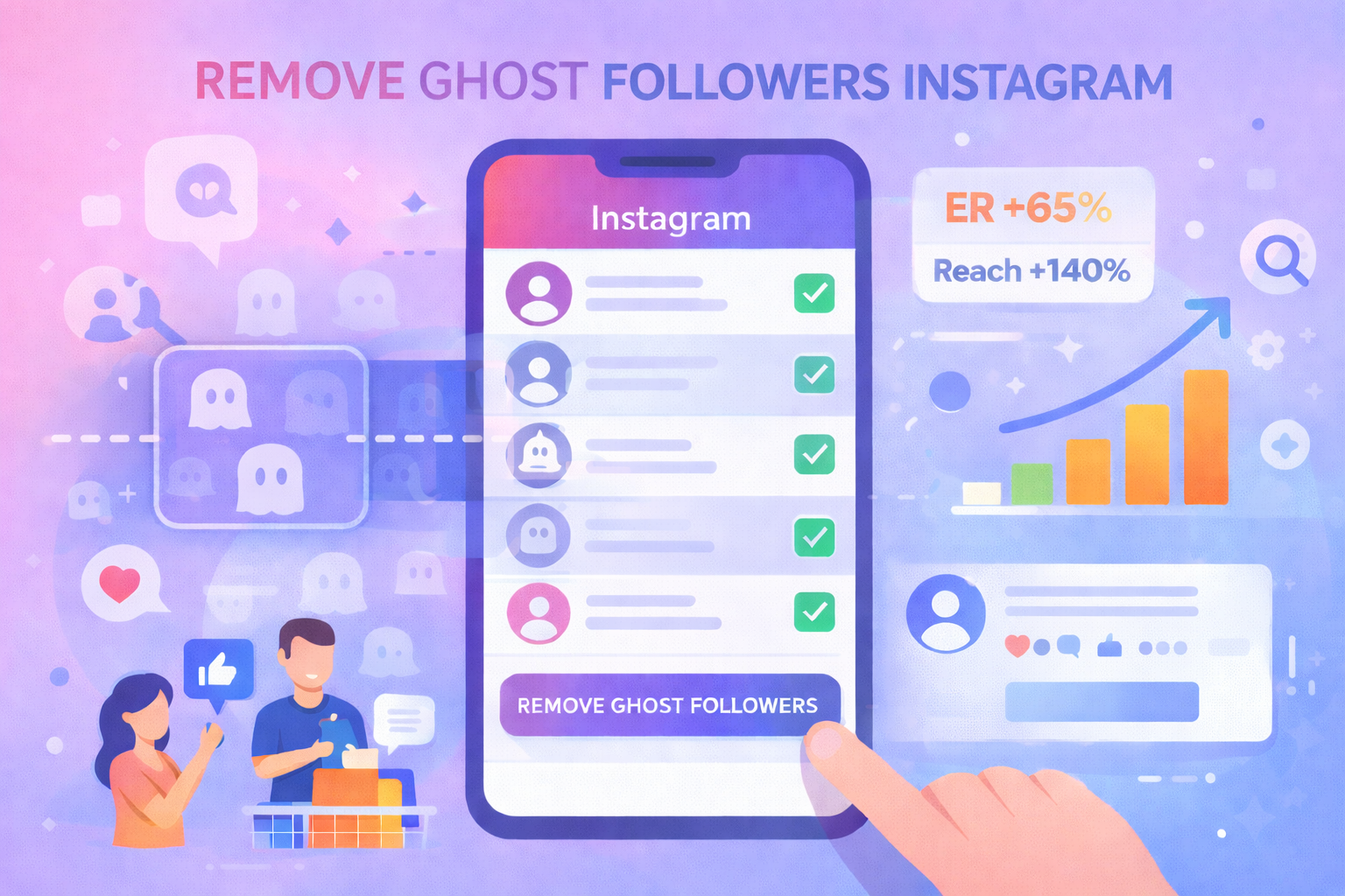 Remove Ghost Followers Instagram and Boost Engagement Rate