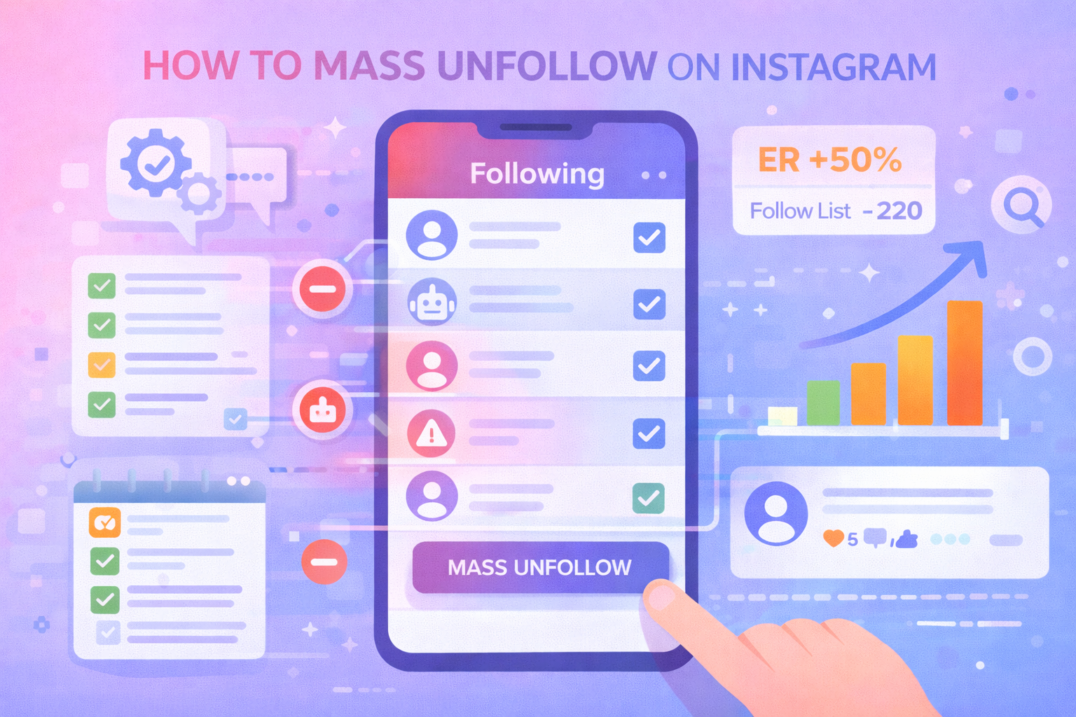 How to Mass Unfollow on Instagram Safely Without Getting Blocked