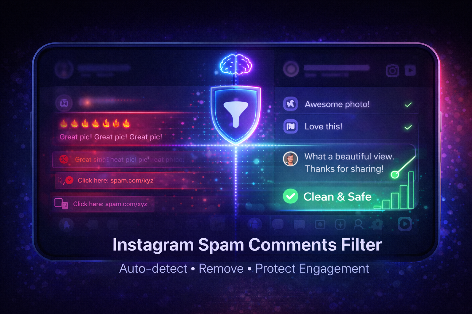 Instagram Spam Comments Filter: How to Block and Remove Spam Automatically
