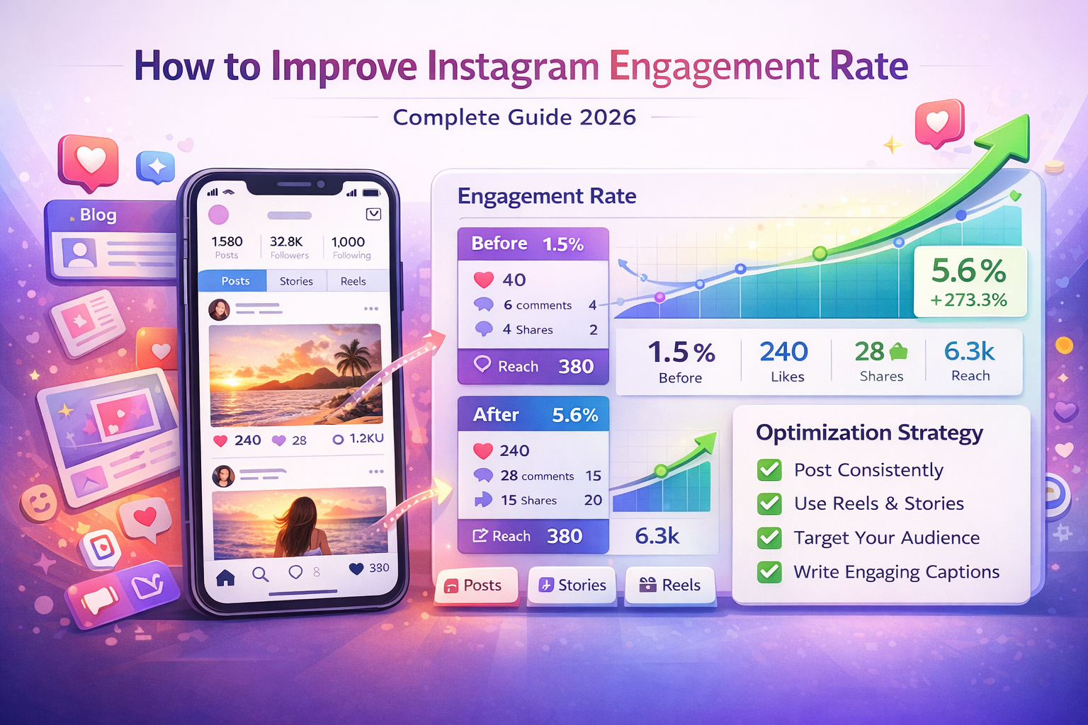 How to Improve Your Instagram Engagement Rate in 2026: A Complete Guide
