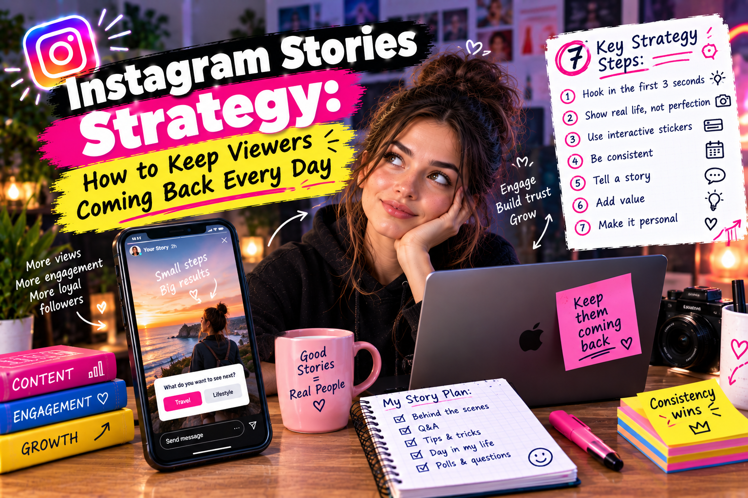 Instagram Stories Strategy: How to Keep Viewers Coming Back Every Day