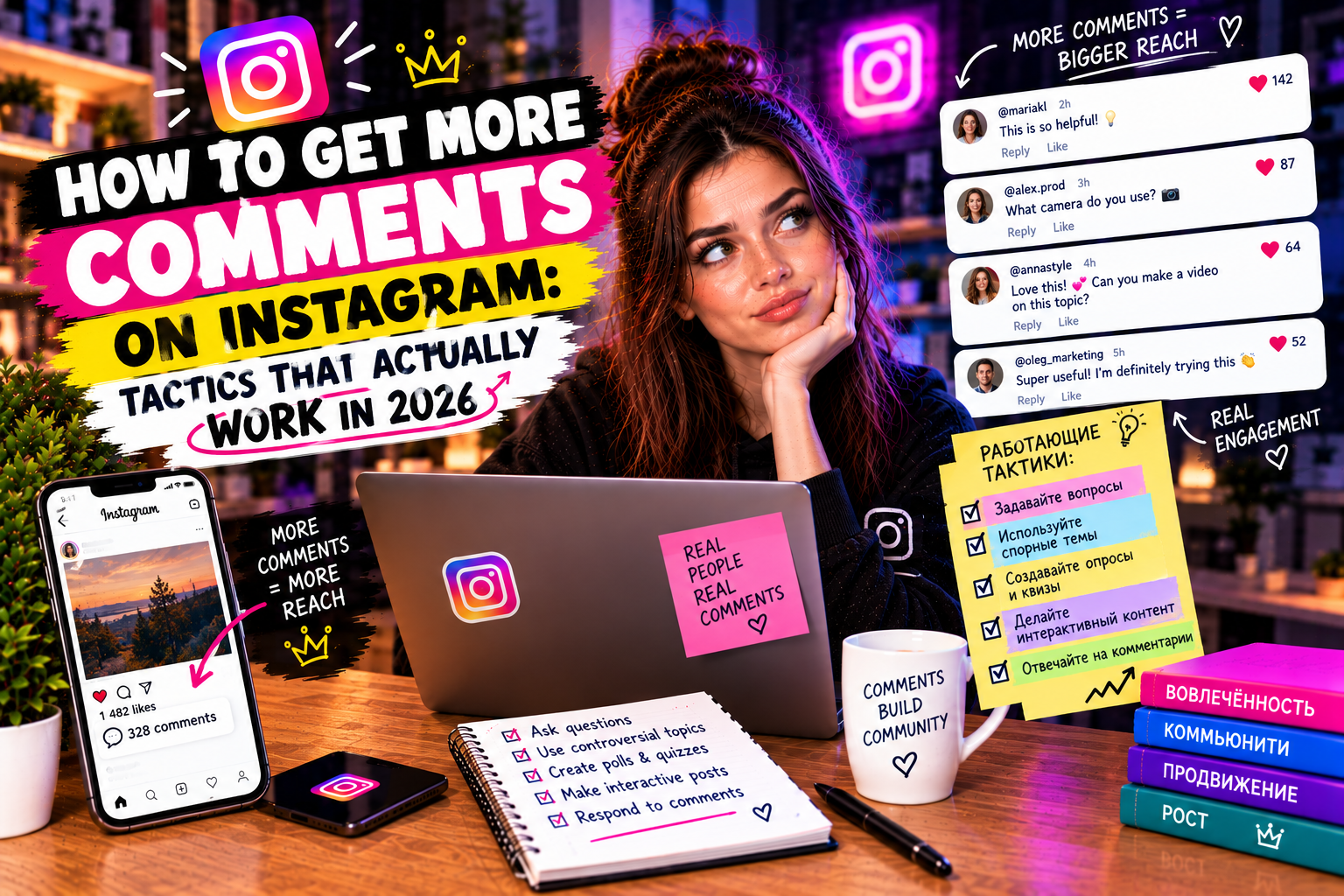 How to Get More Comments on Instagram: Tactics That Actually Work in 2026