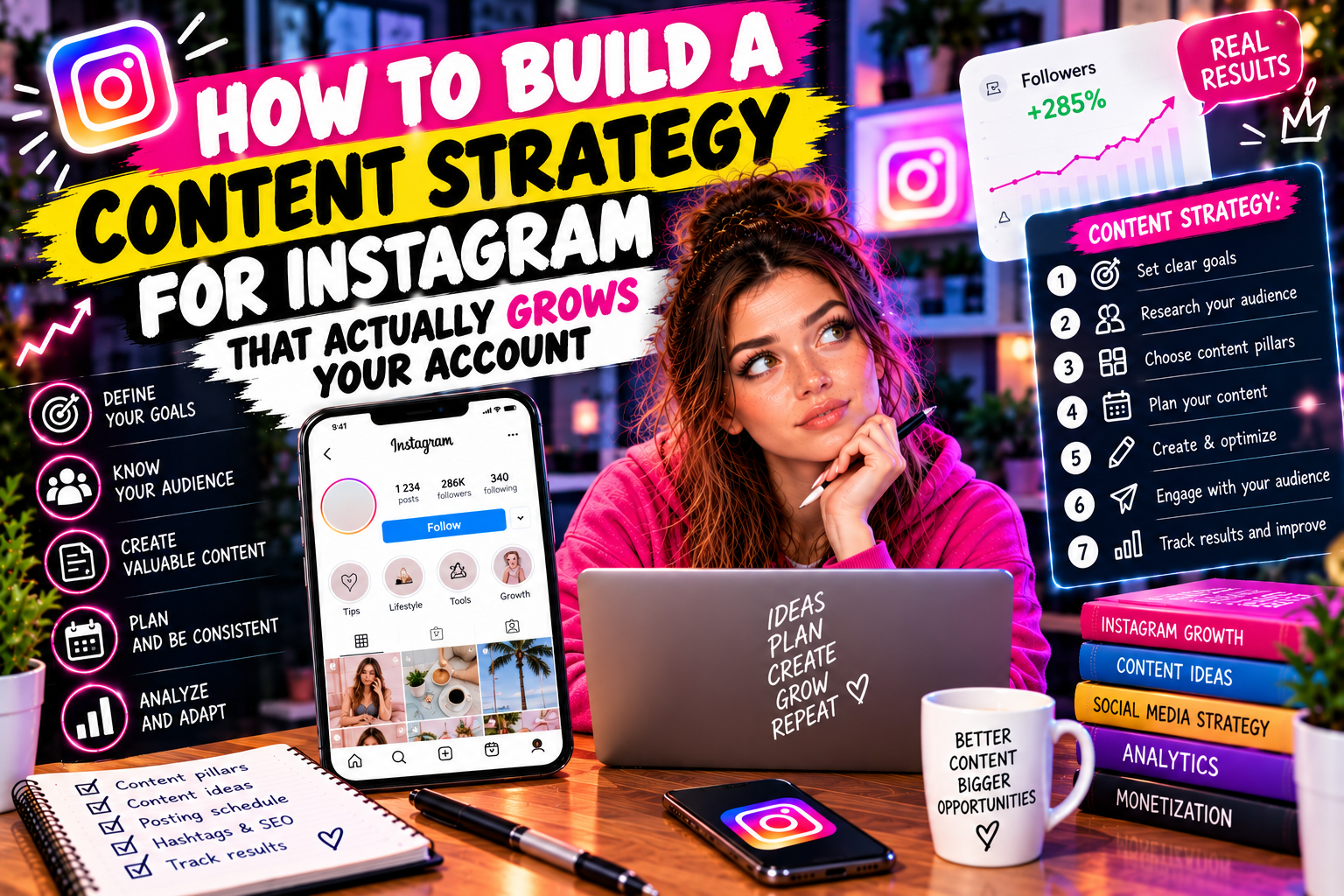 How to Build a Content Strategy for Instagram That Actually Grows Your Account