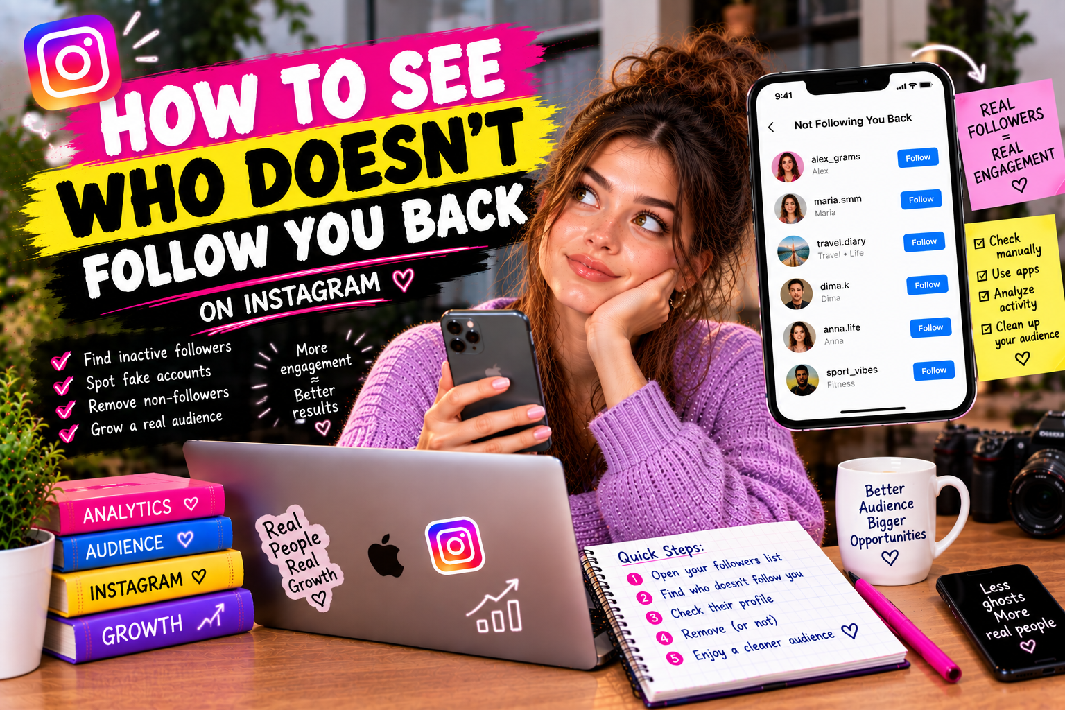 How to See Who Doesn't Follow You Back on Instagram